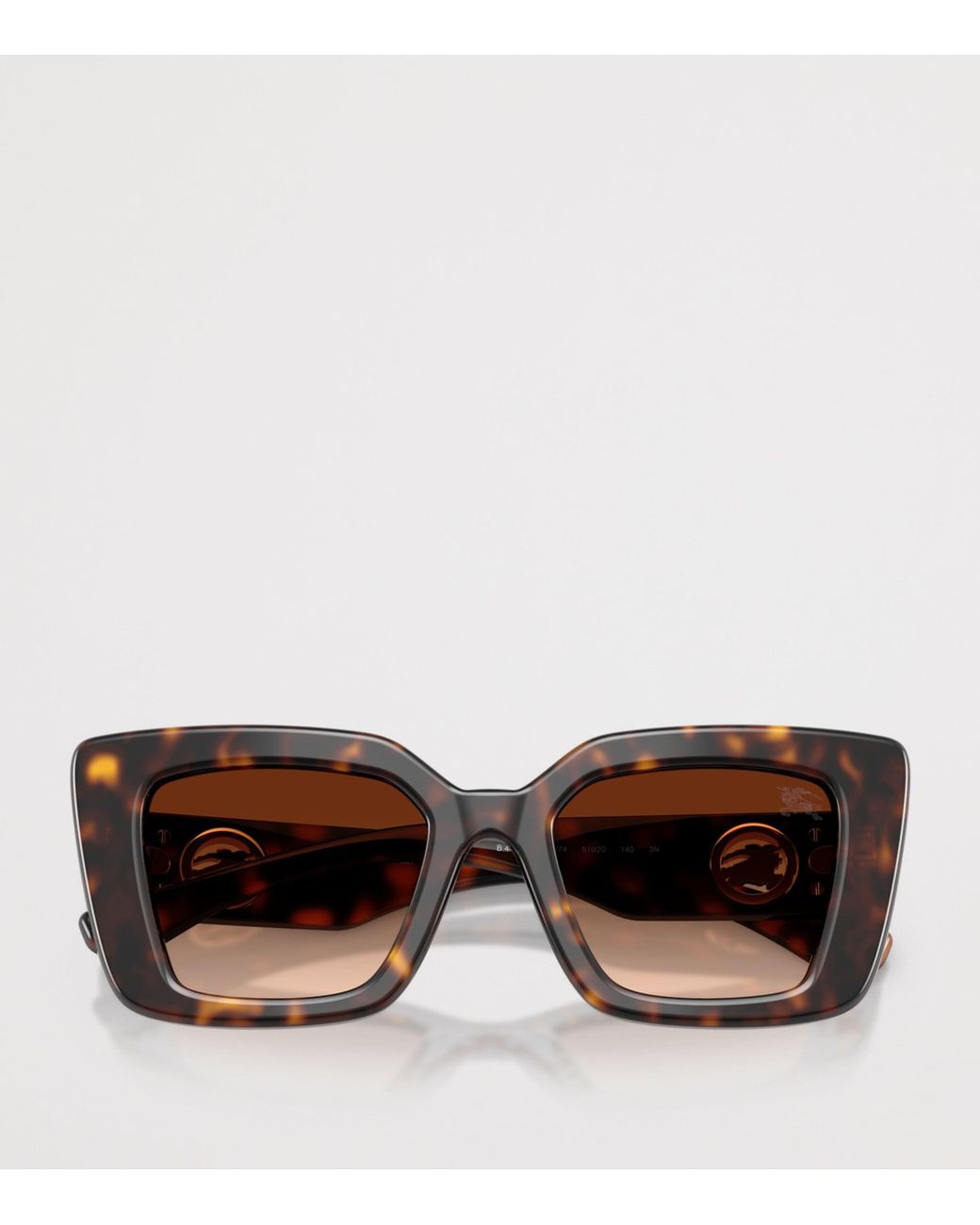Burberry Brown Oversized Cat Eye Sunglasses