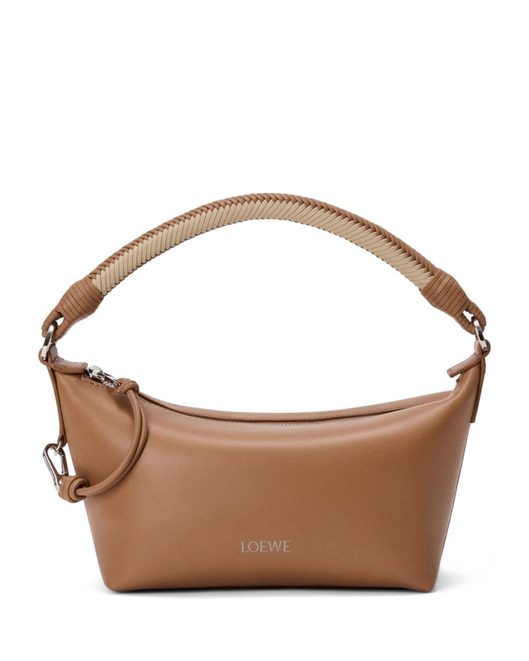 Loewe Brown Nappa Leather Cala Top-Handle Bag