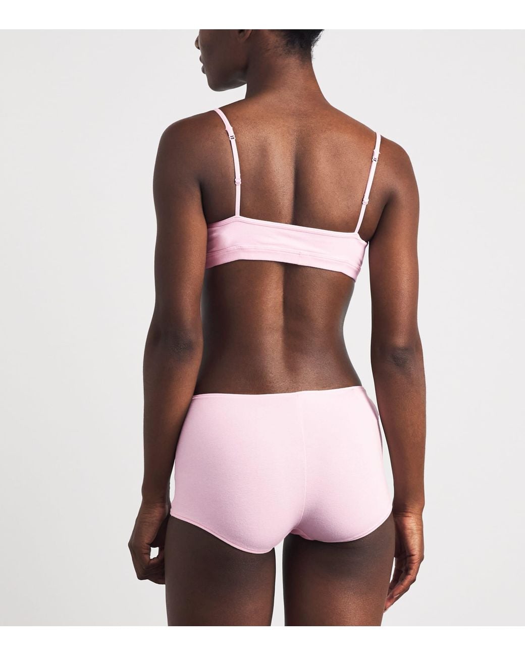 Skims Pink Everyday Boyshort Briefs