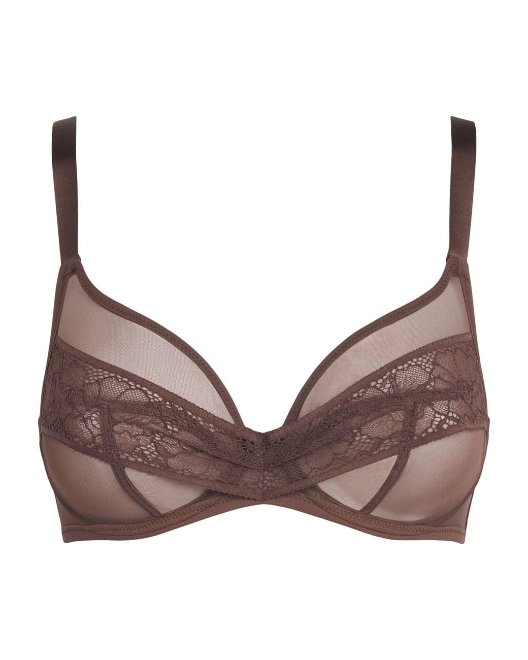Maison Lejaby Brown Nudite Underwired Bra