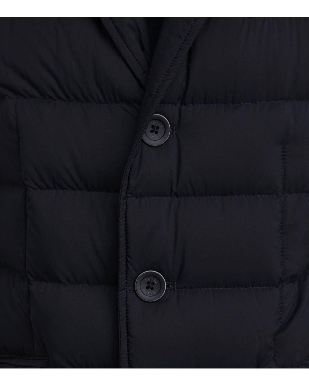 Herno Blue Down Quilted Puffer Jacket for men