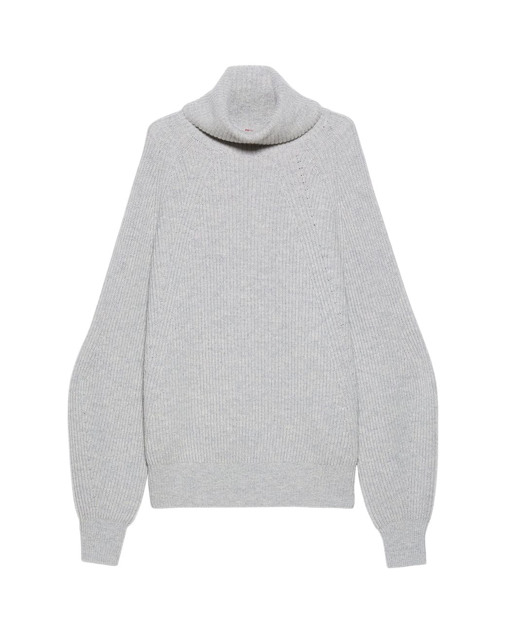 MAX&Co. Gray Wool-Cashmere Rollneck Sweater