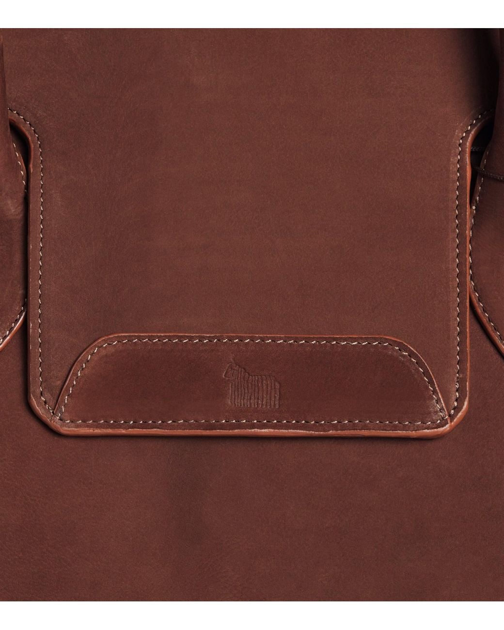 Colombo Brown Suede Holdall Bag for men
