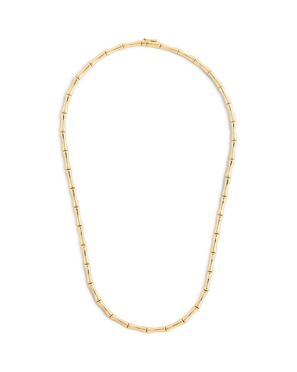 Anita Ko Metallic Bamboo Necklace