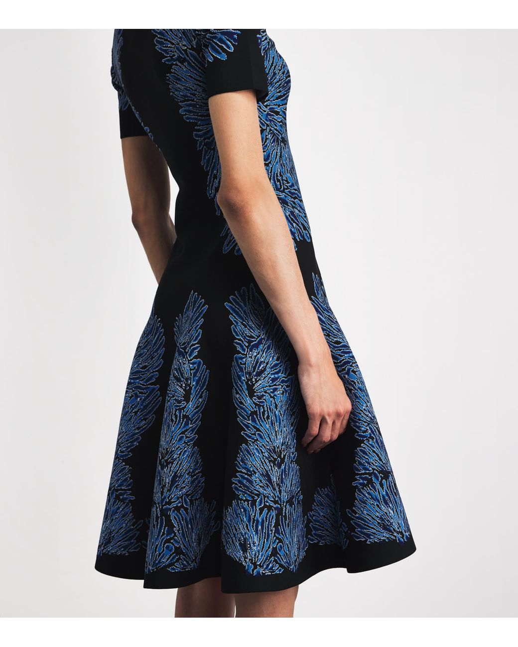 Ulla Johnson Blue Knitted Sofie Mini Dress