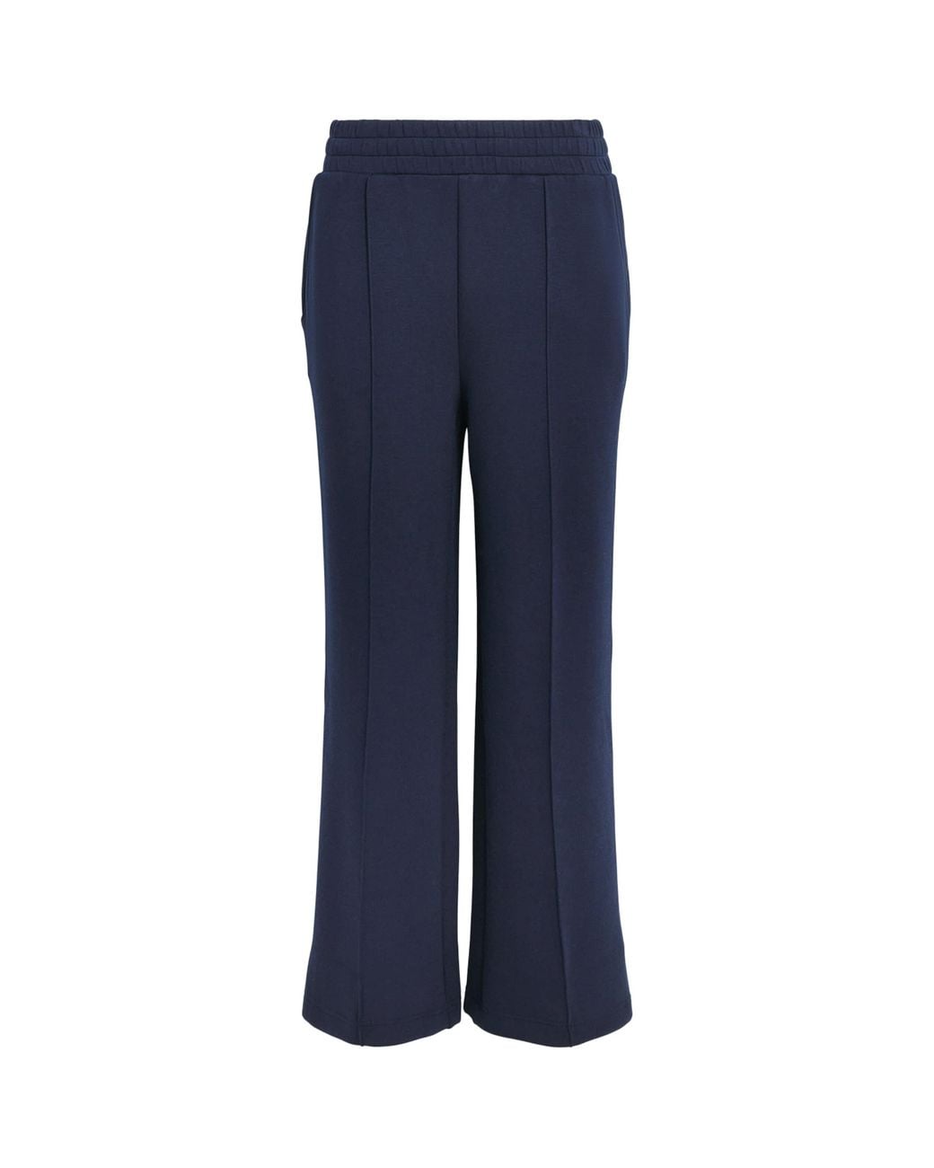 Varley Blue Wide-Leg Sweatpants