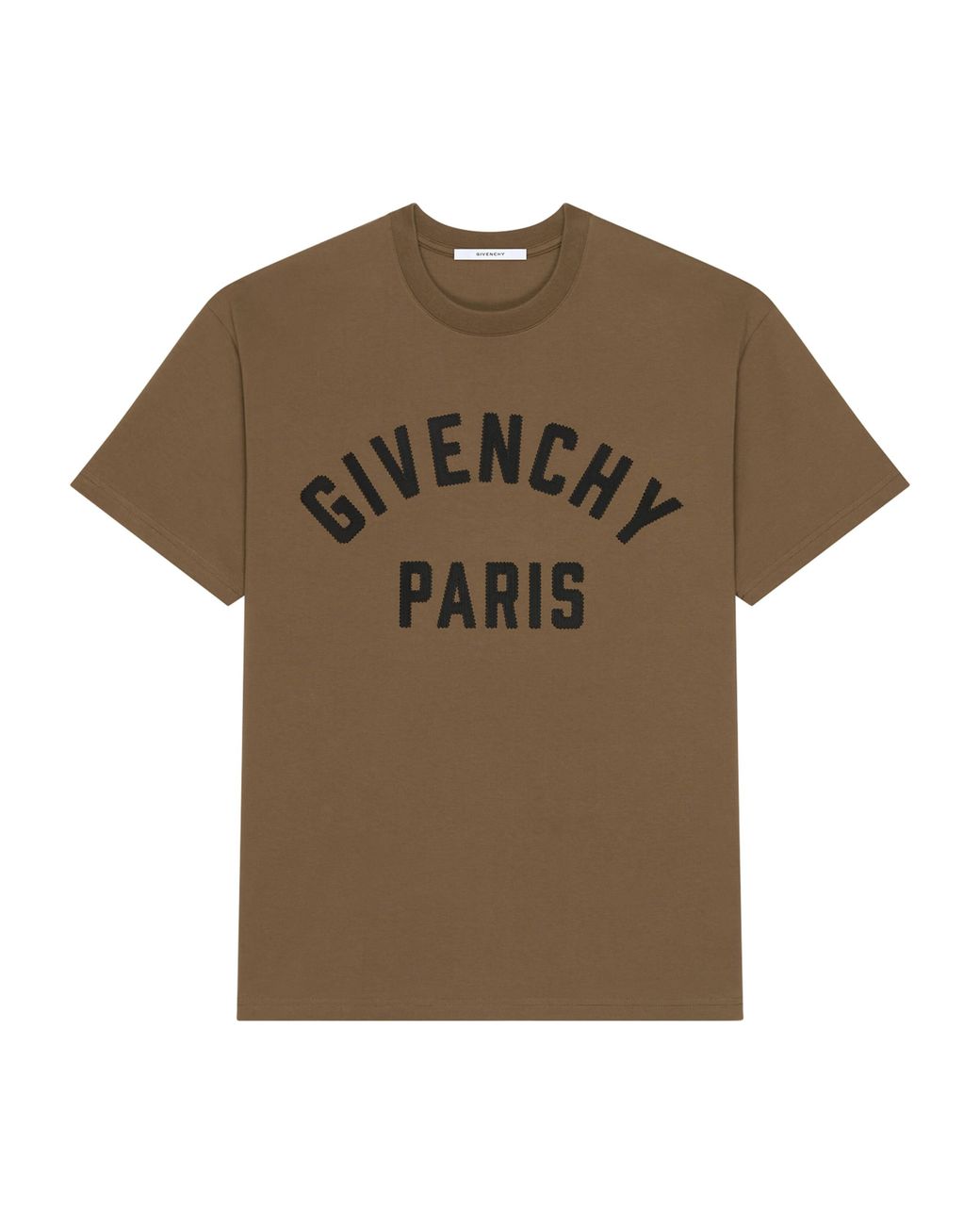 Givenchy Green Cotton Logo T-Shirt for men