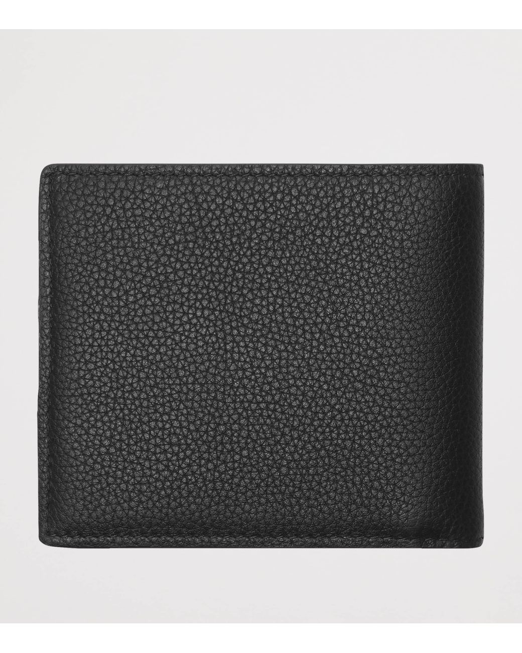 Burberry Black Leather Cotswolds Bifold Wallet for men