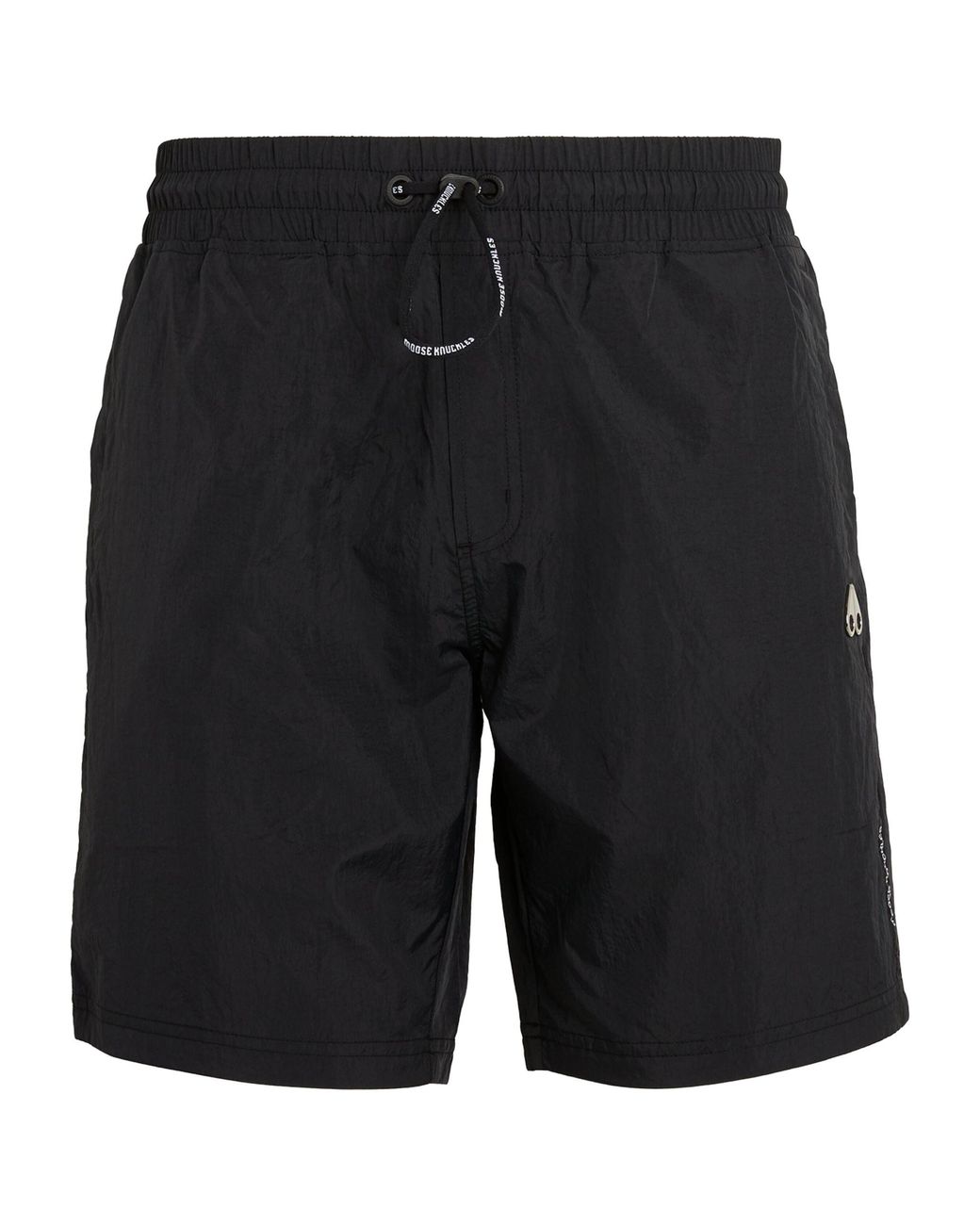 Moose Knuckles Synthetic Lightweight Logo-detail Shorts in Black for ...