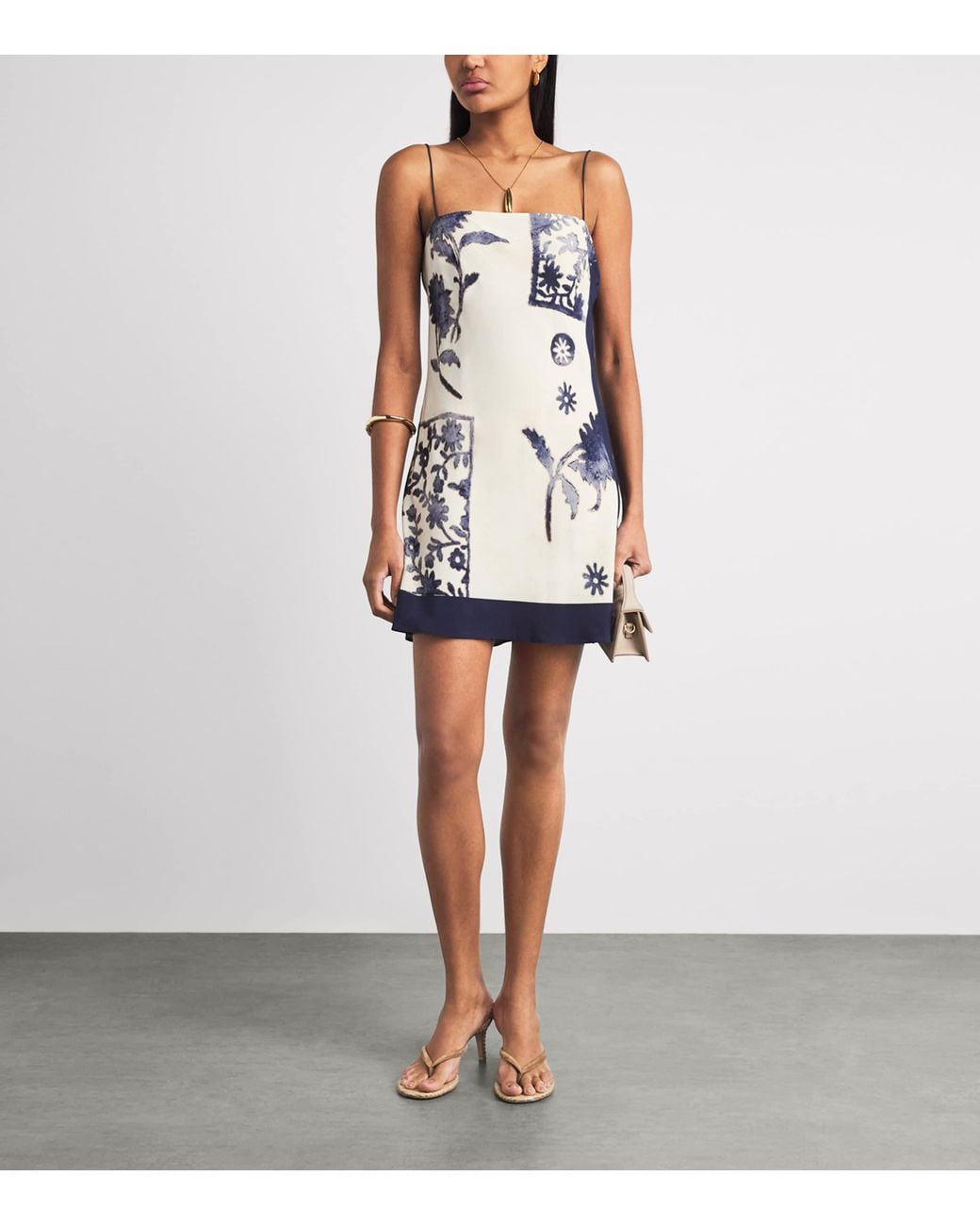 Sir Blue Printed Philippa Mini Dress
