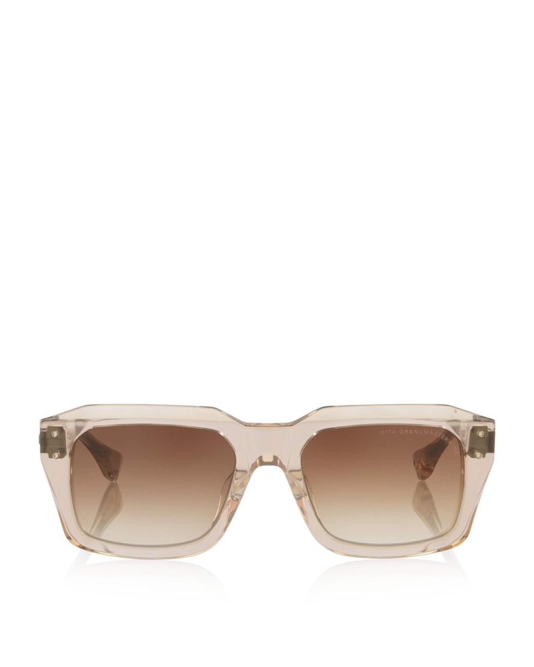 Dita Eyewear Brown Grandmaster-Nine Square Sunglasses for men