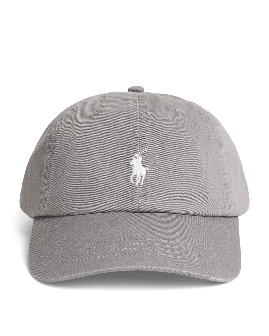 Polo Ralph Lauren Gray Cotton Logo Baseball Cap for men