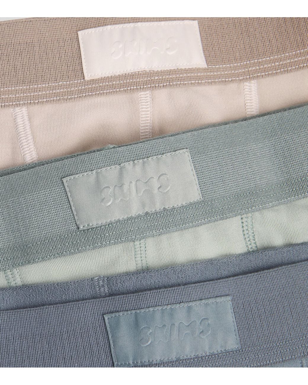 Skims Blue Stretch-Jersey Boxer Briefs for men