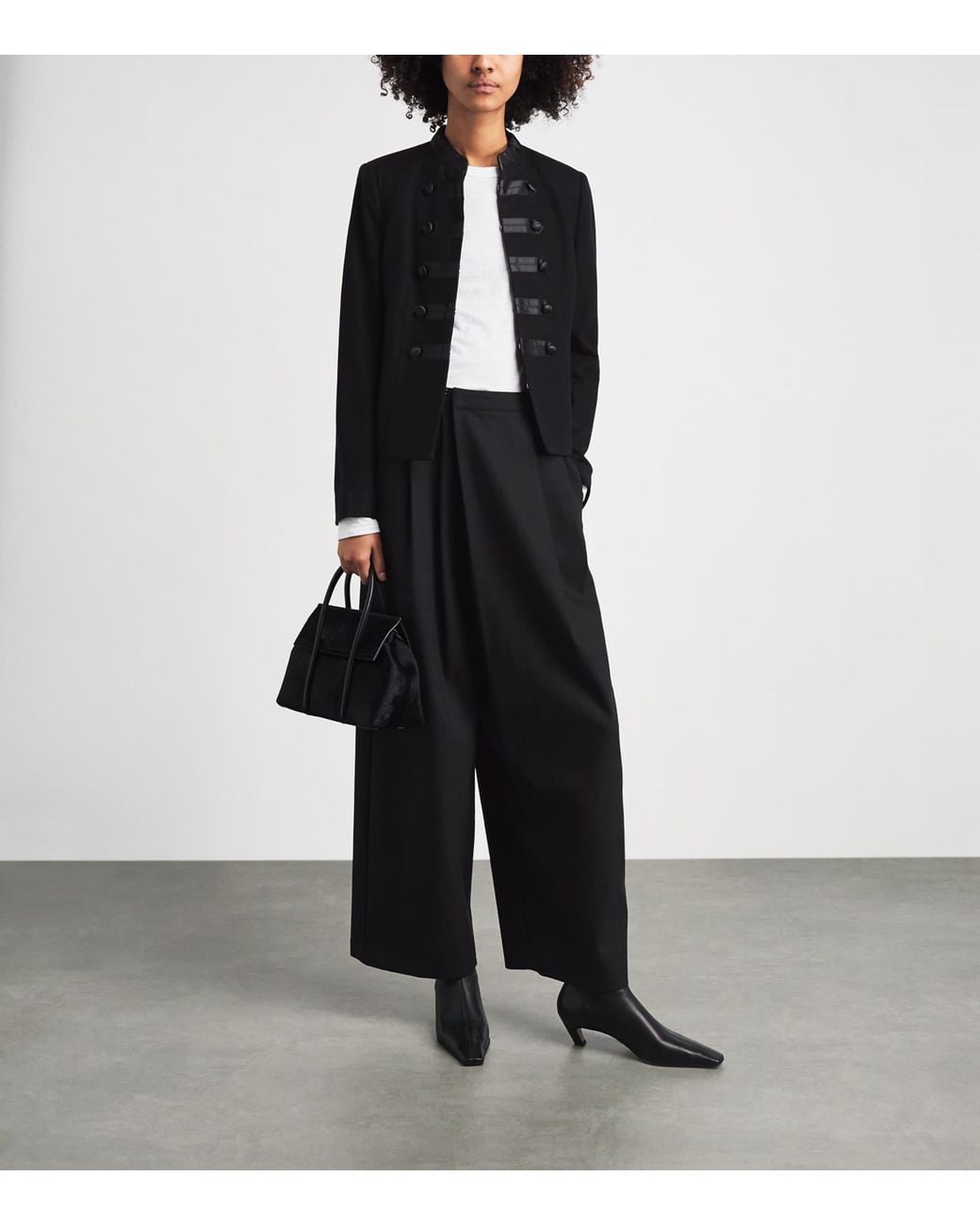 Rag & Bone Black Wool Mercer Regalia Blazer