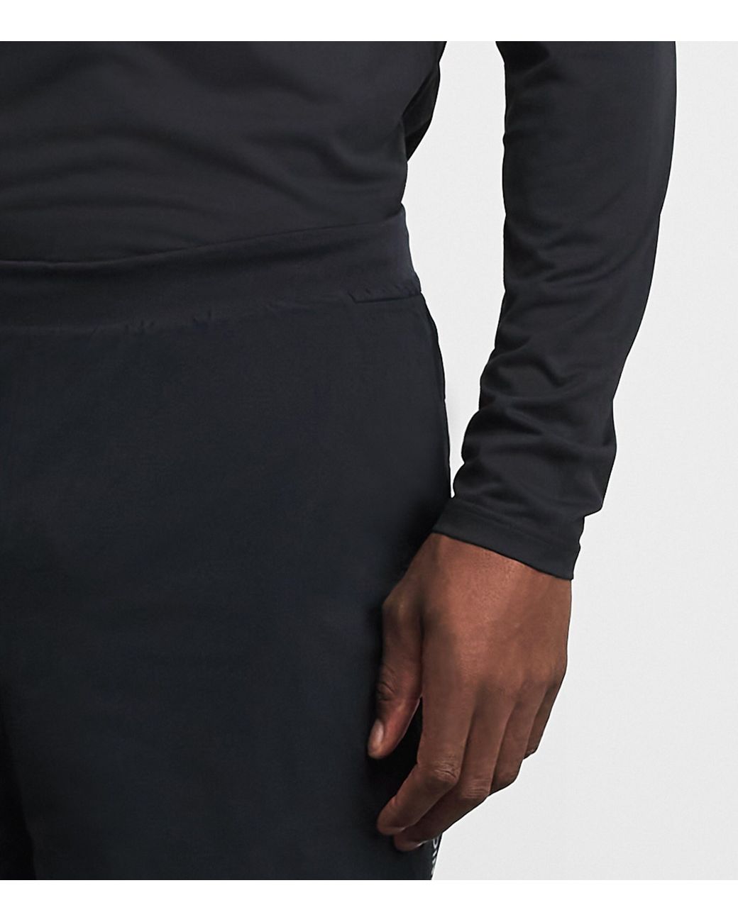 houdini Blue Pace Split Running Shorts for men