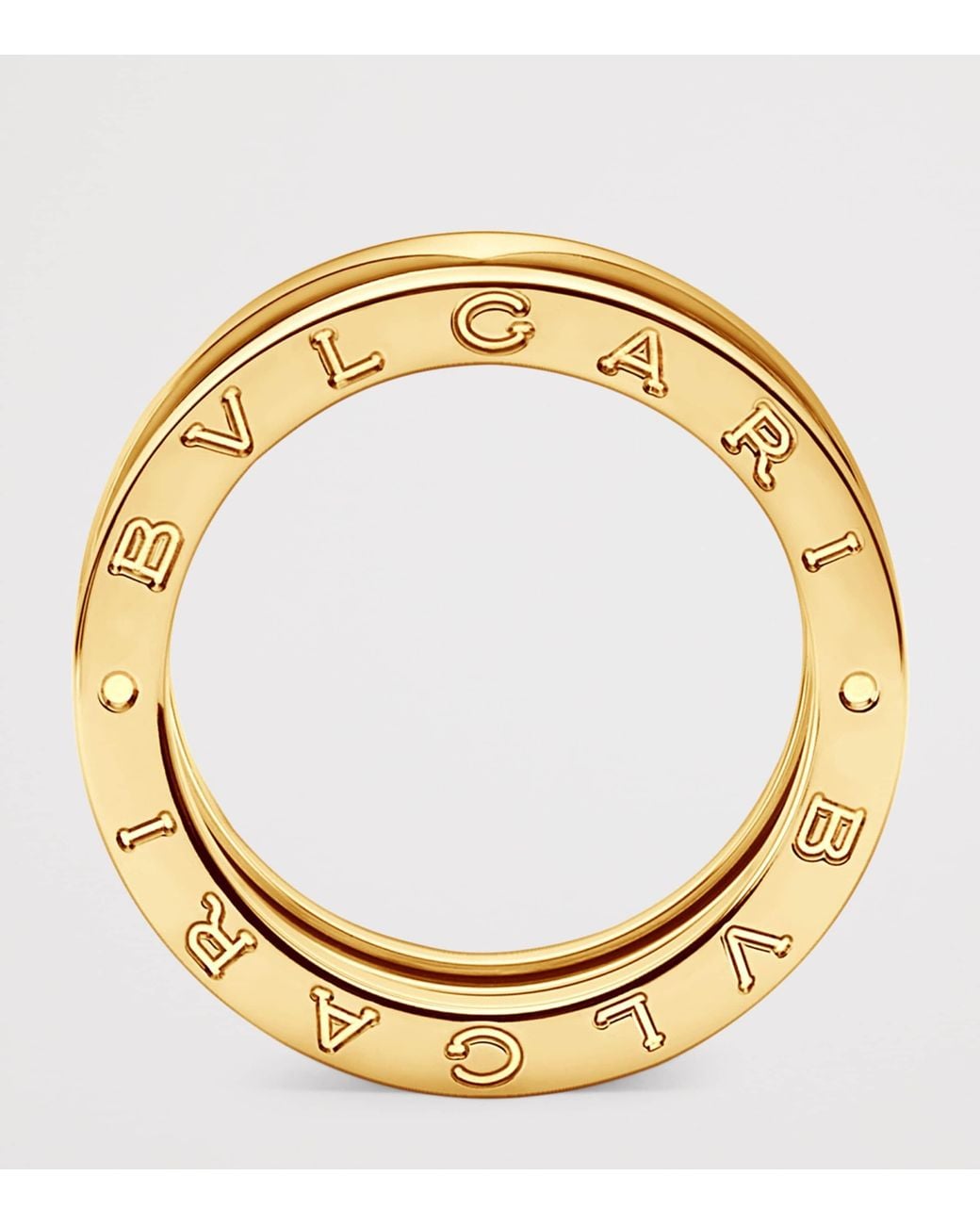 BVLGARI Metallic B.Zero1 Three-Band Ring
