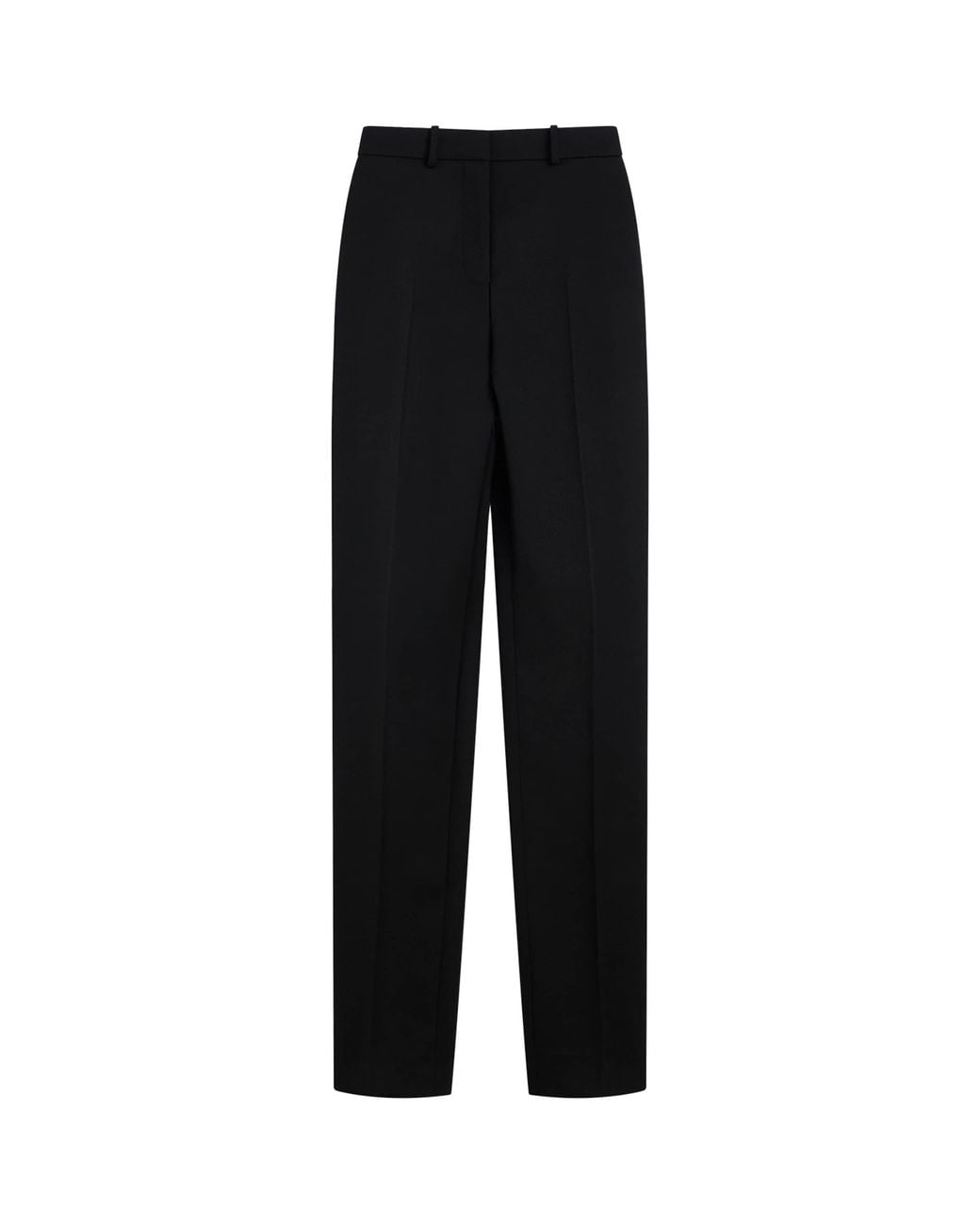 Givenchy Black Wool Cigarette Trousers