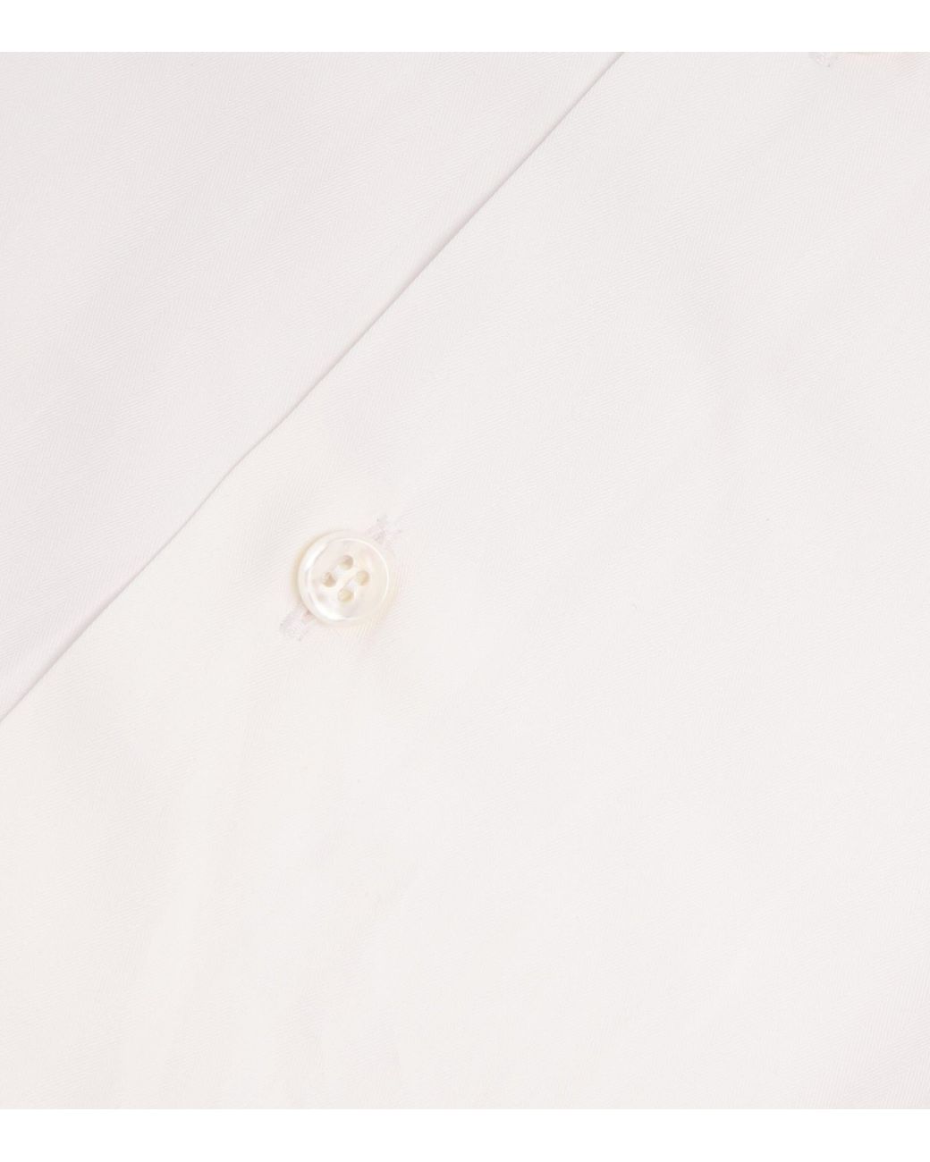 Brioni White Cotton Shirt for men