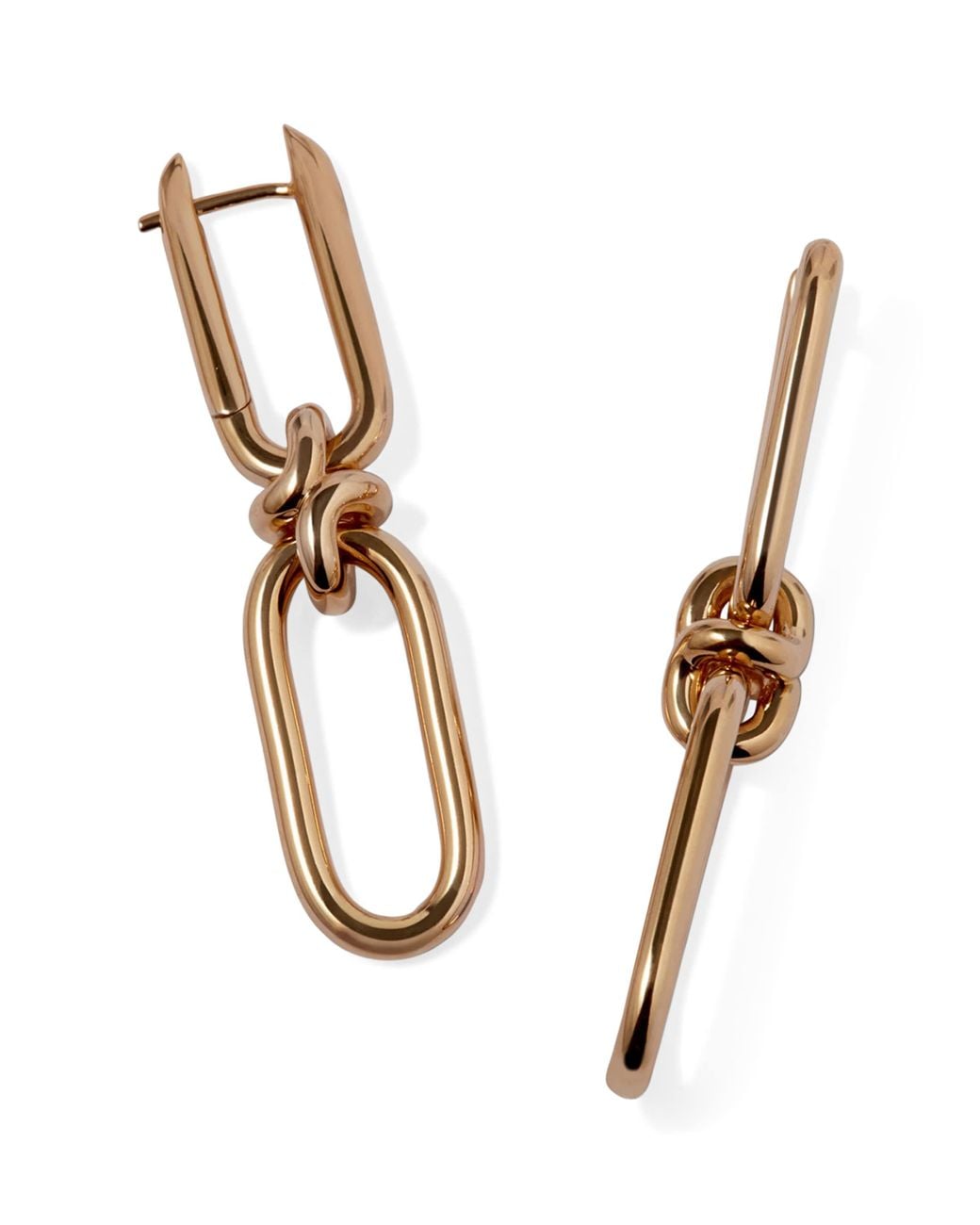 Annoushka Metallic Knuckle Classic Link Chain Earrings