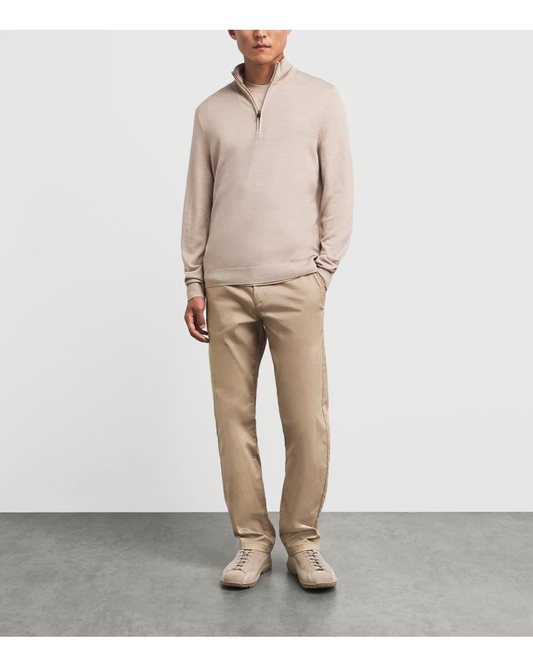 Bogner Natural Riley Chinos for men