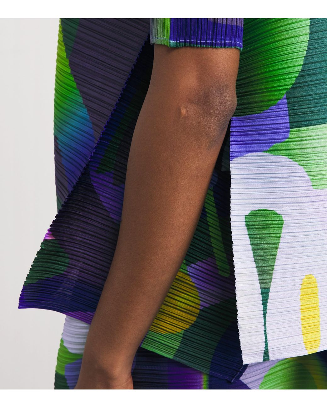 Pleats Please Issey Miyake Blue Playground Top