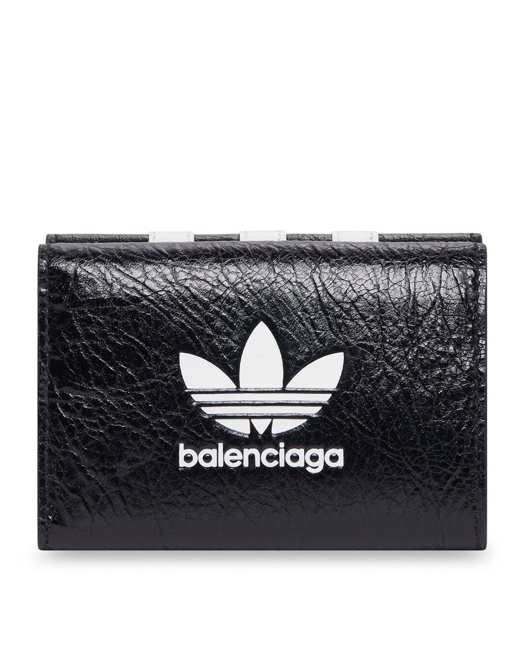 Balenciaga X Adidas Foldover Wallet in Black | Lyst