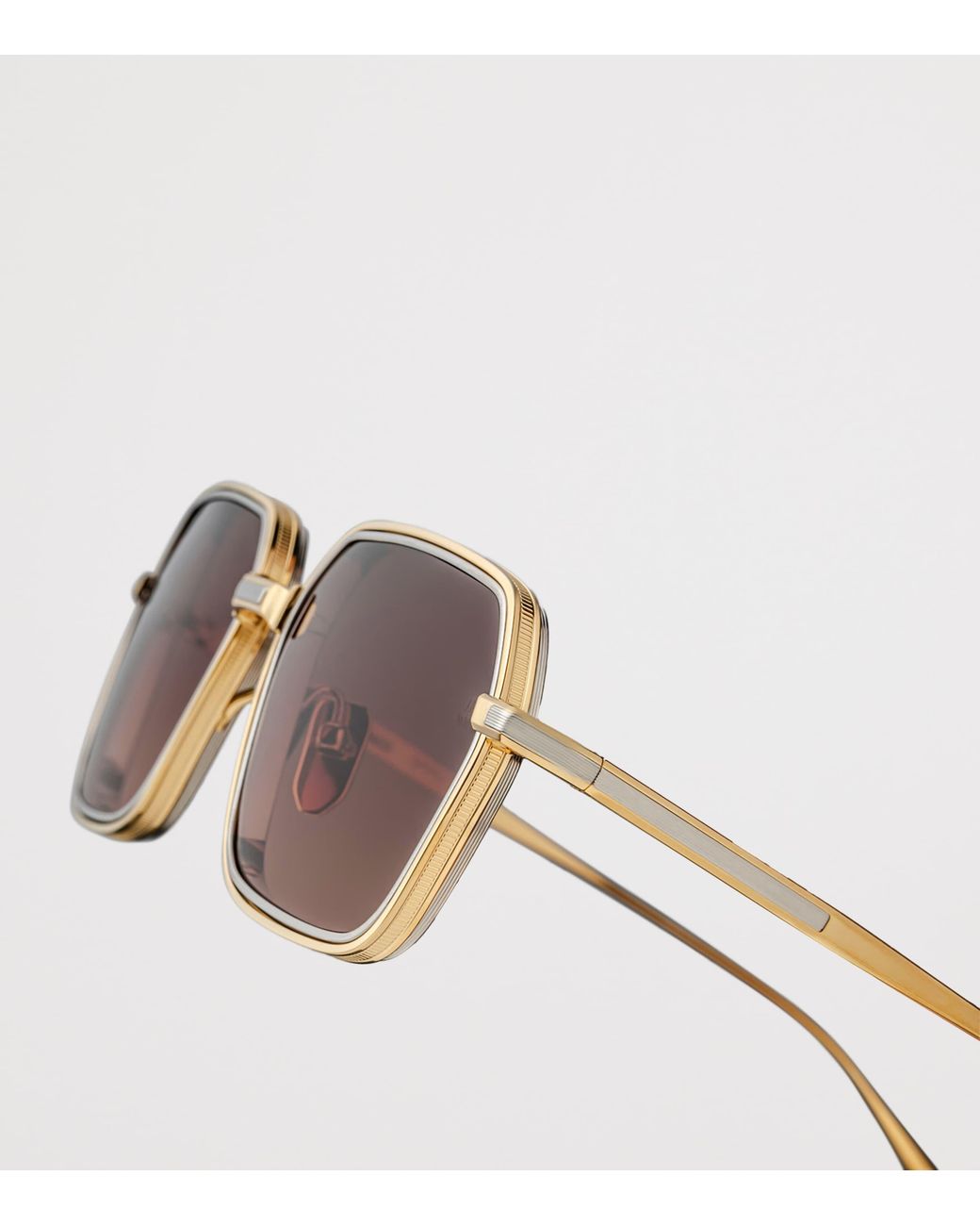 Jacques Marie Mage Purple Titanium Admiral Sunglasses