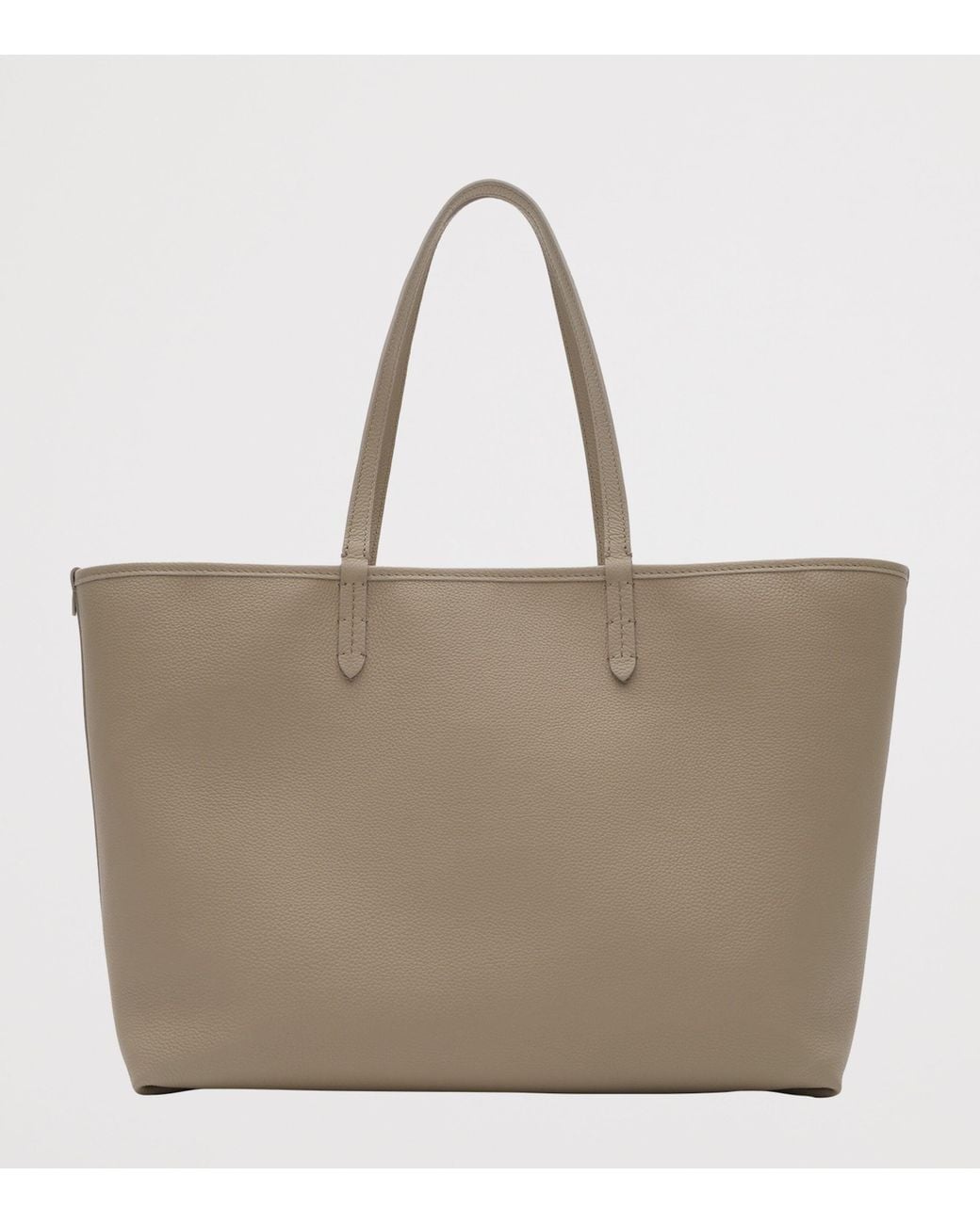 Burberry Natural Medium Leather Reversible Bloomsbury Tote