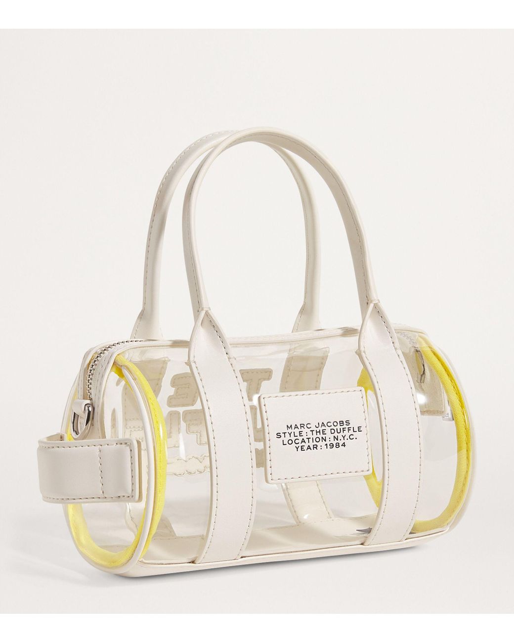 Marc Jacobs The Leather Duffle Bag | White | FARFETCH