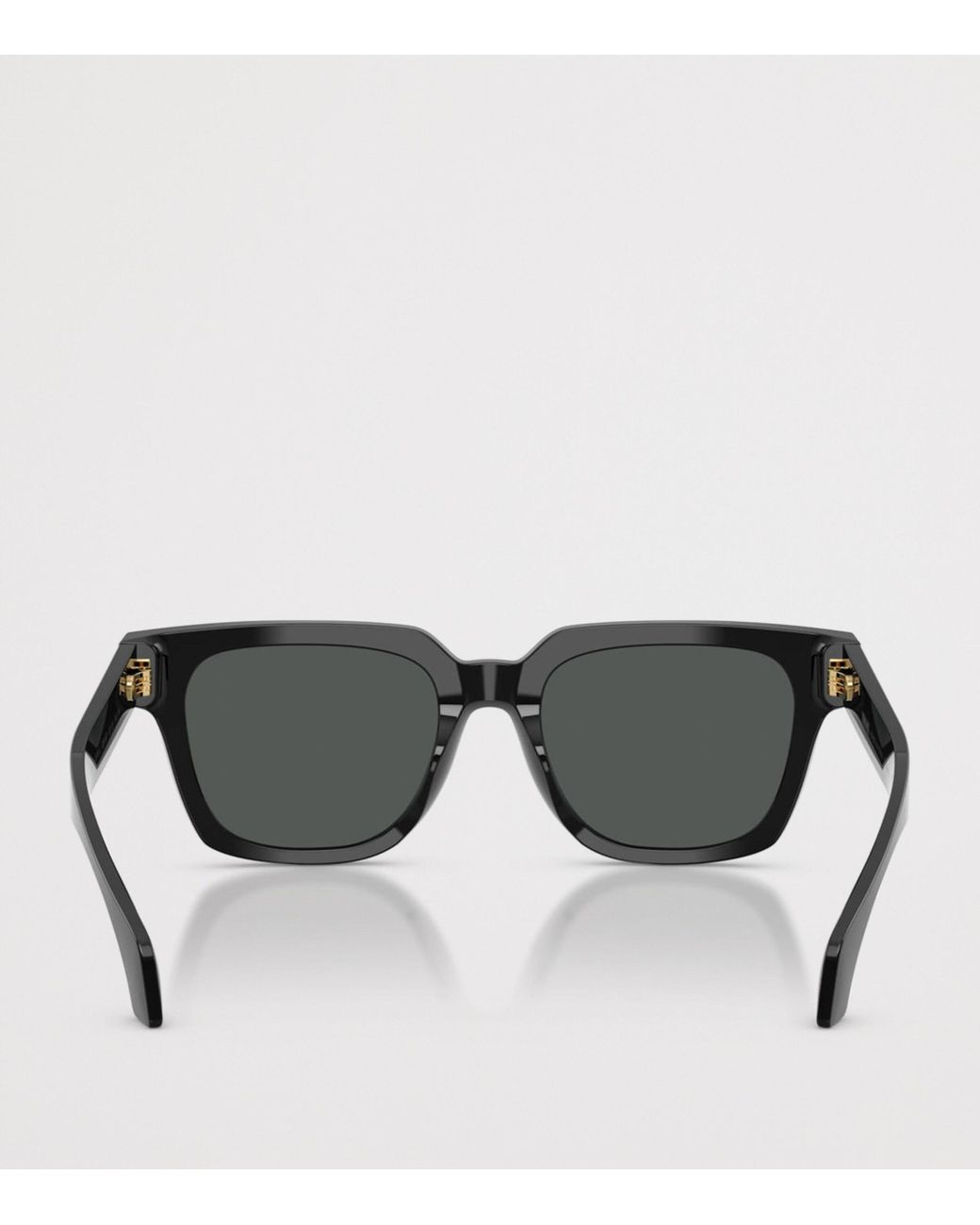 Versace Black Acetate Ve4510U Square Sunglasses for men