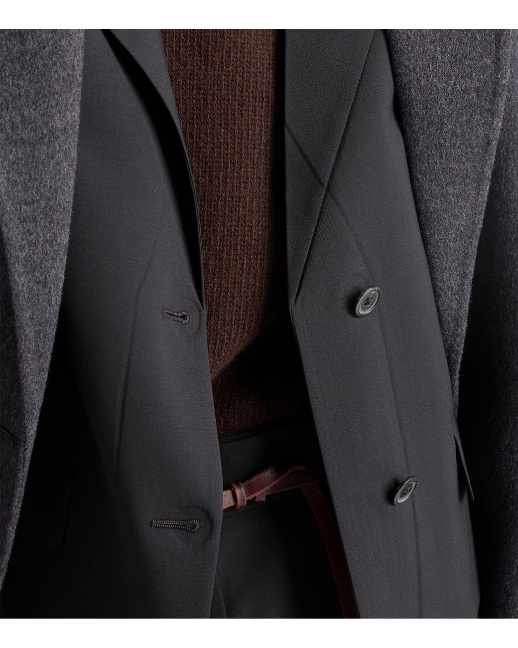 Prada Black Single-Breasted Tailored Blazer