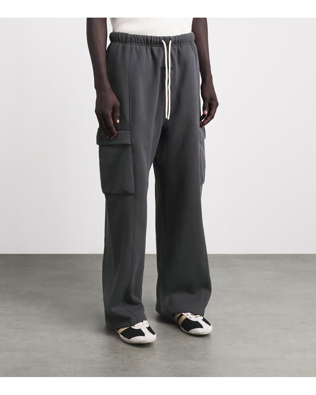 Fear Of God Gray Cargo Field Sweatpants for men