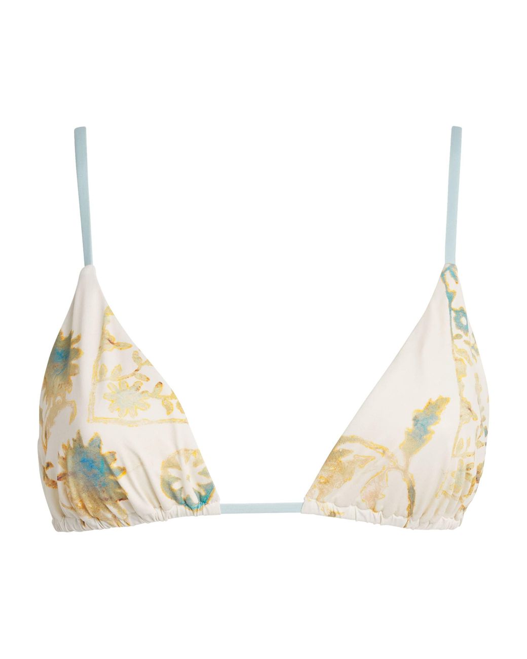 Sir Natural Floral Cecile Triangle Bikini Top