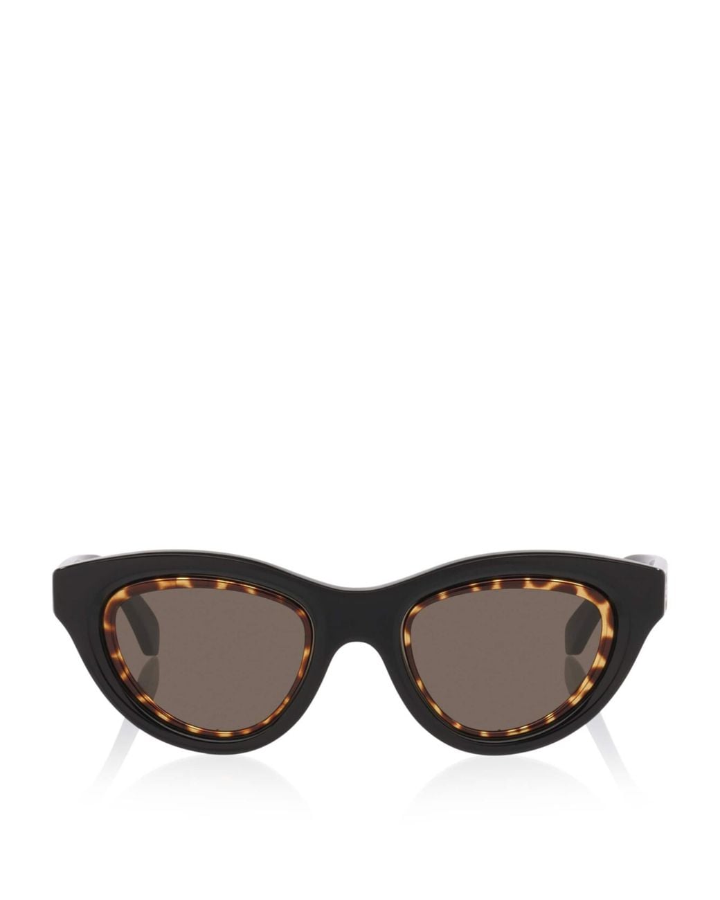 Loewe Brown Mini Anagram Cat Eye Sunglasses