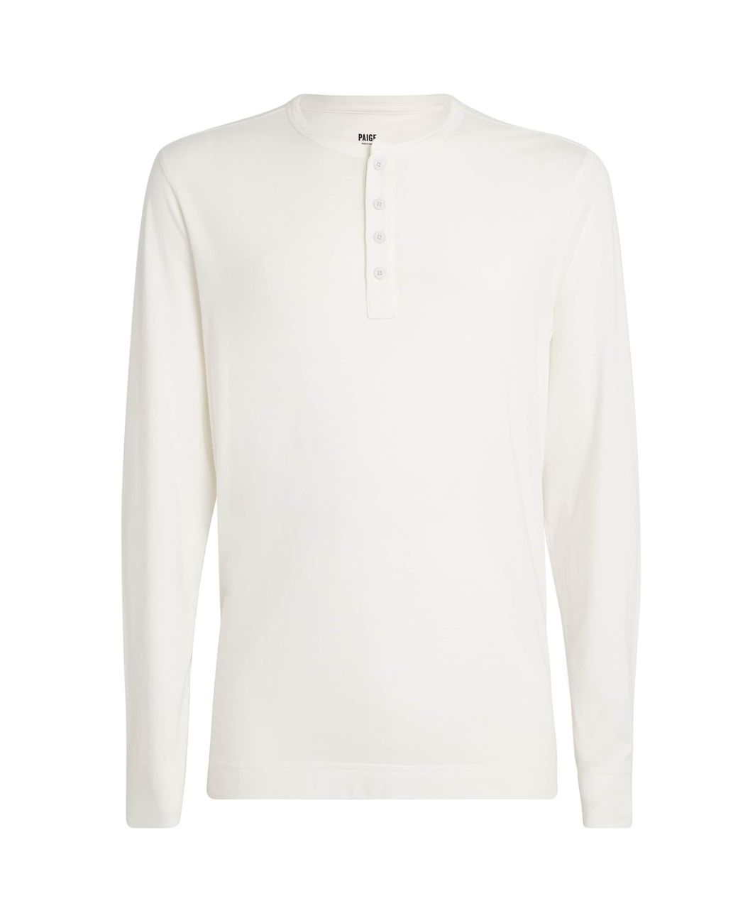 PAIGE Multicolor Long-Sleeved Henley Top for men