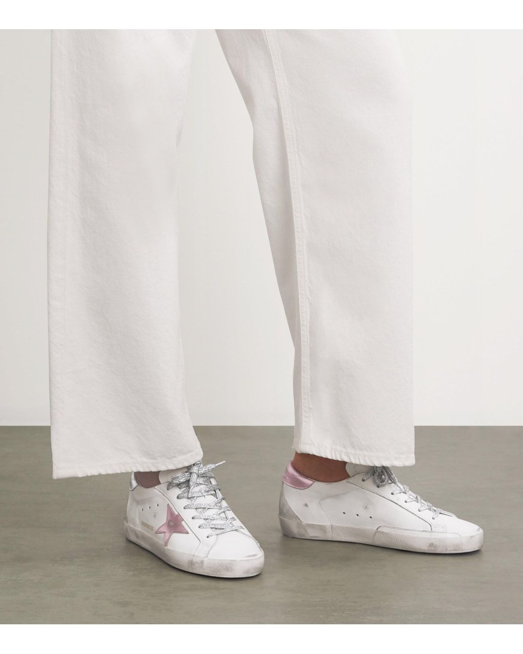 golden goose deluxe brand superstar leather sneakers