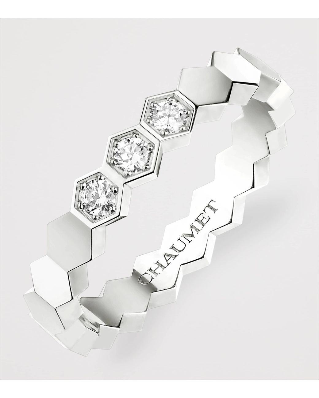 Chaumet White And Diamond Bee De Ring