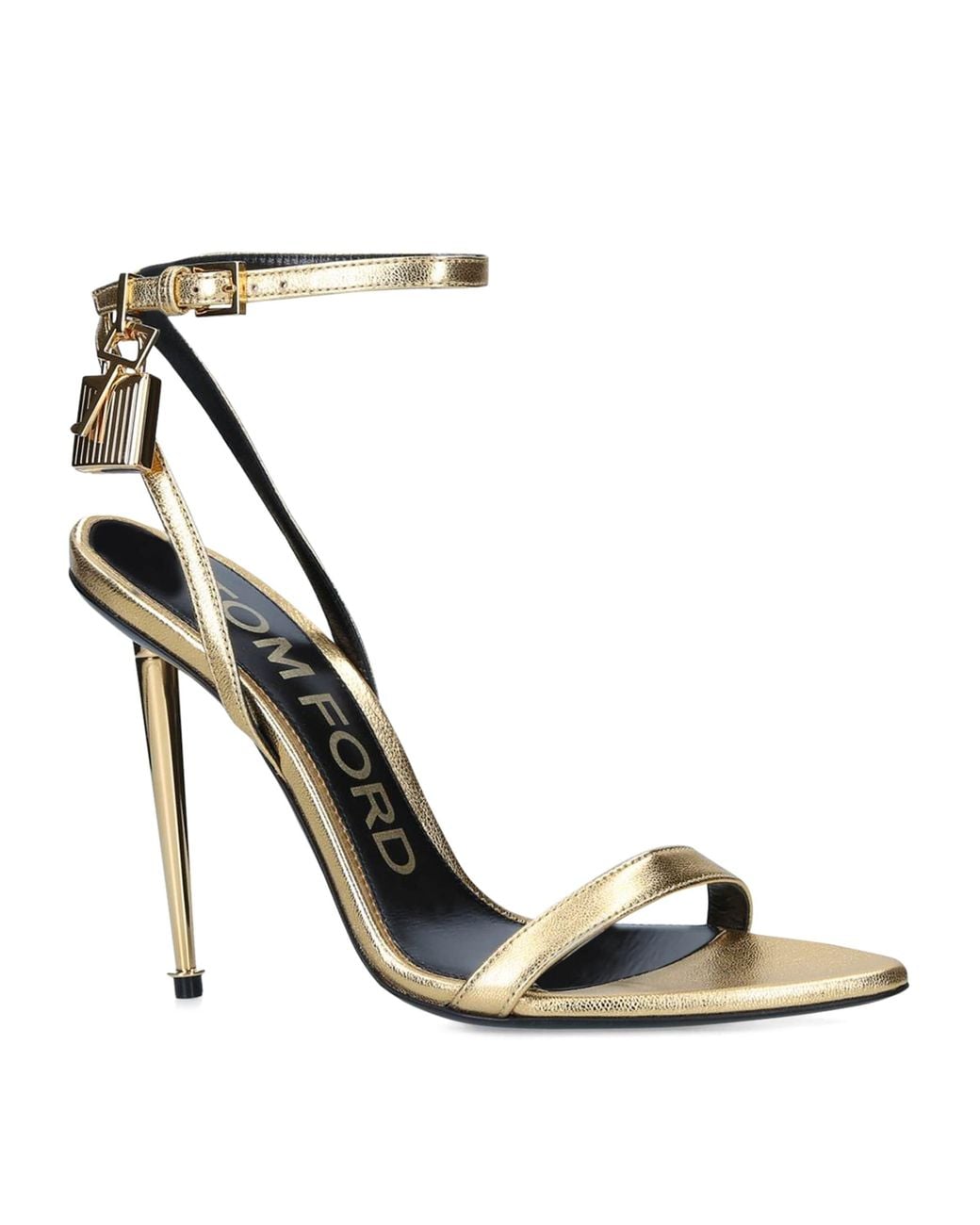 Tom Ford Metallic High Heel Sandals