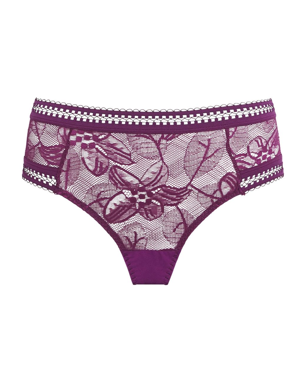 Maison Lejaby Purple Lace Songe Briefs