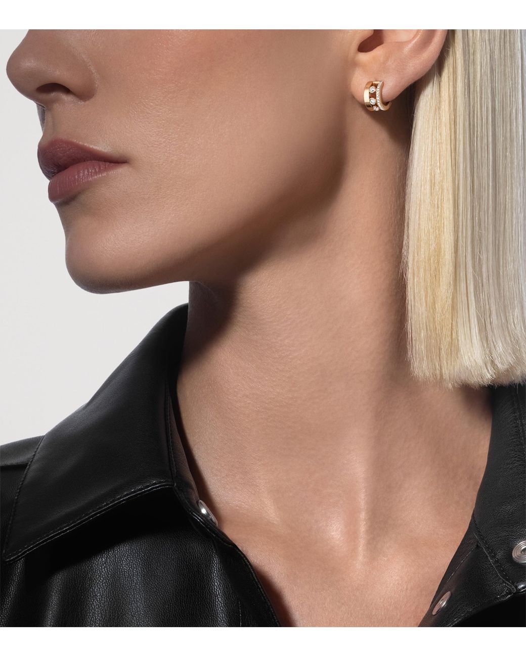 Messika Metallic Move Romane And Diamond Hoop Earrings