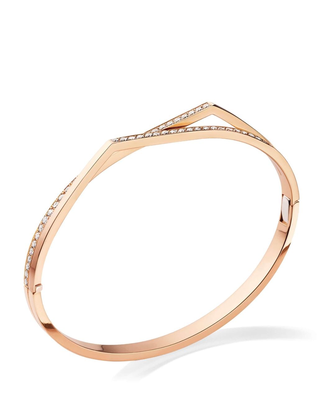 Repossi Metallic And Diamond Antifer Bangle