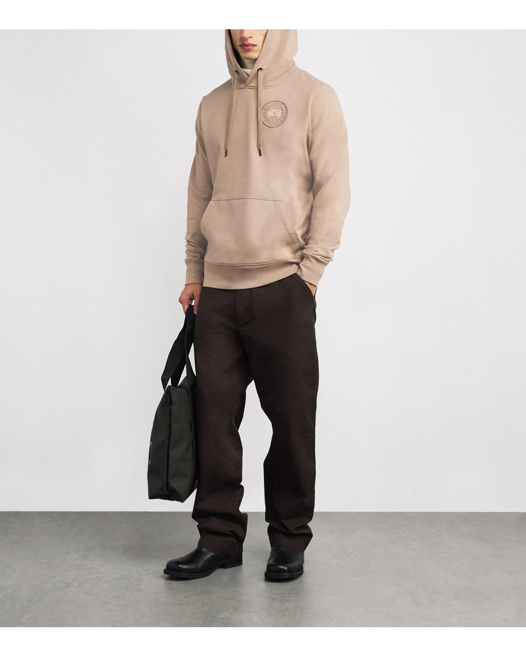 Canada Goose Natural Cotton Huron Hoodie for men