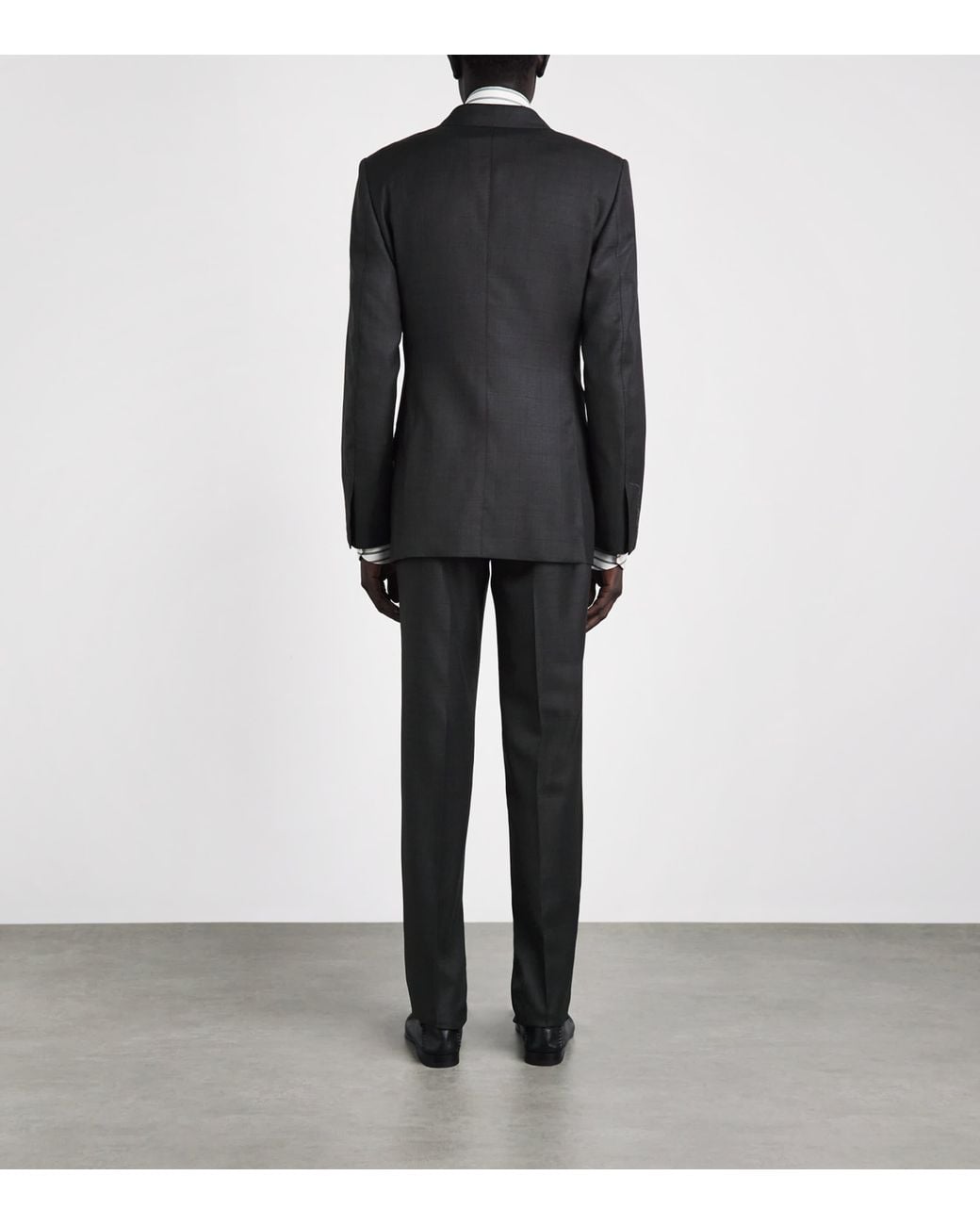 Tom Ford Black Wool Check O'Connor 2-Piece Suit for men