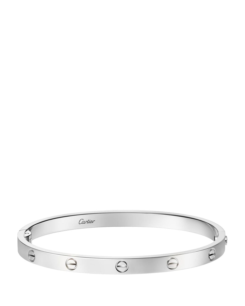 Cartier White Love Medium Bracelet