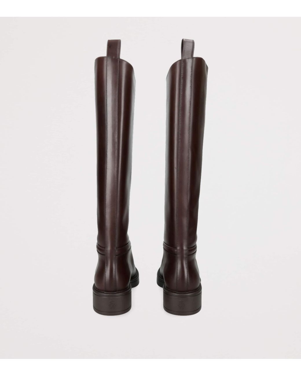 Stuart Weitzman Brown Leather Celia Riding Boots