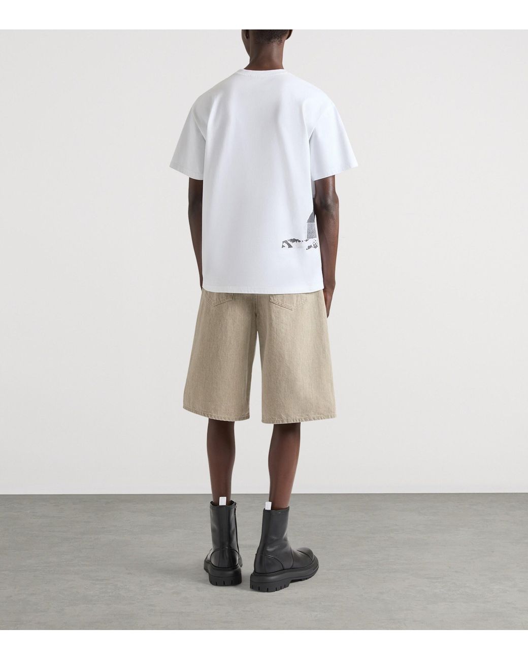 Givenchy Natural Denim Shorts for men