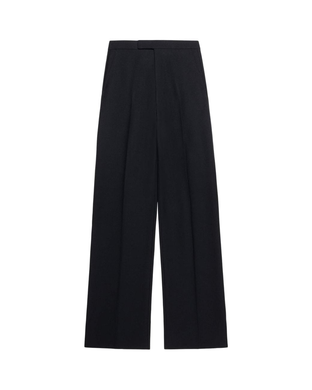 Tom Ford Blue Virgin Wool Colbert Wide-Leg Trousers for men