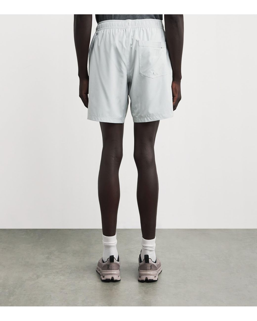 vuori Gray Kore Lined Shorts for men