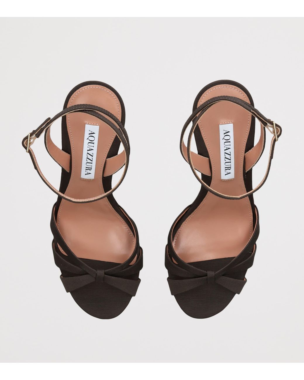 Aquazzura Black Tati Slingback Sandals 85