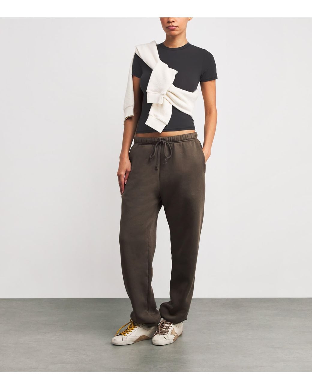 Skims Black Fits Everybody Short-Sleeve T-Shirt